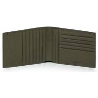 Портмоне Piquadro Black Square/Green PU1241B3R_VE