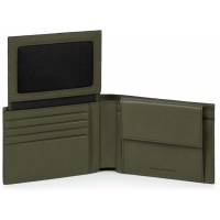 Портмоне Piquadro Black Square/Green PU1392B3R_VE