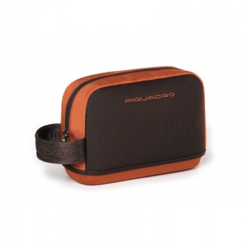 Сумочка Piquadro VOYAGER/Brown-Orange на молнии (23x17x8) Сумочка Piquadro VOYAGER/Brown-Orange на молнии (23x17x8)