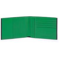 Портмоне Piquadro SPLASH/Black-Green PU1241SPLR_NV