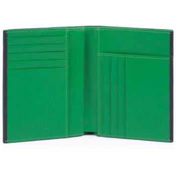 Портмоне Piquadro SPLASH/Black-Green PU1393SPLR_NV