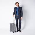 Чемодан Piquadro RELYGHT PLUS ZIP/Grey-Black S Маленький BV4425PC2PZ_GRN