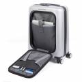 Чемодан Piquadro RELYGHT PLUS ZIP/Grey-Black S Маленький BV4426PC2PZ_GRN