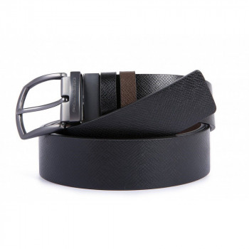 Ремінь Piquadro C68 Black-D.Brown CU4883C68_NTM