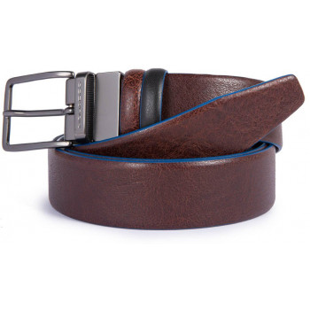 Ремінь Piquadro B2S D.Brown-Black CU4878B2S_TMN