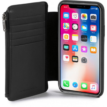Чехол для Iphone X Piquadro HAKONE/Black AC4986S104_N