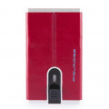 Кредитниця Piquadro BL SQUARE/Red PP4825B2R_R
