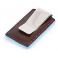 Затискач для грошей Piquadro BL SQUARE/Cognac PP4857B2_MO