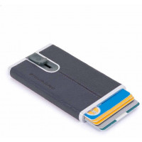 Кредитница Piquadro BK SQUARE/O.Blue PP4825B3R_BLU4