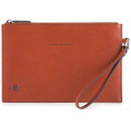 Сумочка / Клатч Piquadro BK SQUARE/Orange AC5099B3_AR