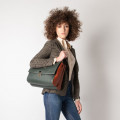 Жіноча сумка Piquadro DAFNE/Green-Tobacco BD5276DF_VECU