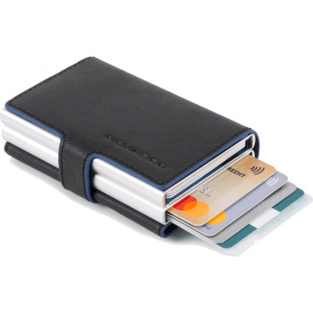 Кредитниця-портмоне Piquadro B2S / Black PP5472B2SR_N