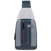 Монорюкзак Piquadro Urban (UB00) Grey-Bordo CA4536UB00_GRBO