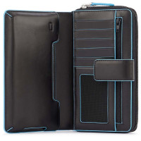 Портмоне Piquadro Blue Square (B2) Black PD1354B2R_N