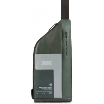 Монорюкзак Piquadro Quentin (S121) Green CA5665S121_VE