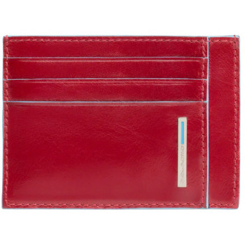 Кредитница Piquadro Blue Square (B2) Red PP2762B2R_R