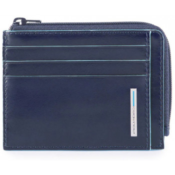Кредитница Piquadro Blue Square (B2) Navy Blue PP4822B2R_BLU2