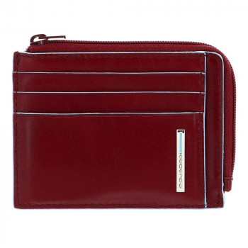 Кредитница Piquadro Blue Square (B2) Red PP4822B2R_R