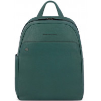 Рюкзак для ноутбука Piquadro Black Square (B3) Cinnabar Green CA6106B3_VE3