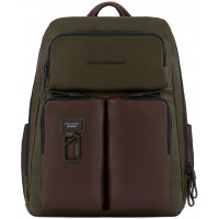 Рюкзак для ноутбука Piquadro Harper (AP) Green-Brown CA3349AP_VETM