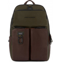 Рюкзак для ноутбука Piquadro Harper (AP) Green-Brown CA5676AP_VETM