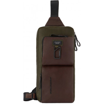 Монорюкзак Piquadro Harper (AP) Green-Brown CA5679AP_VETM