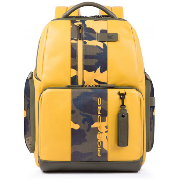 Рюкзак для ноутбука Piquadro Urban (UB00) CamoYellow CA4550UB00BM_CAMOG Рюкзак для ноутбука Piquadro Urban (UB00) CamoYellow CA4550UB00BM_CAMOG