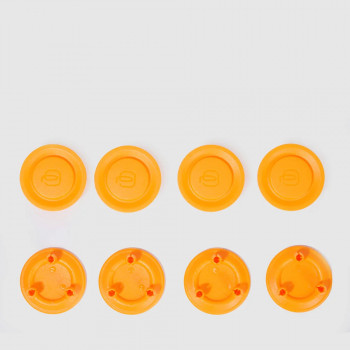 Набор накладок на колеса чемодана Piquadro PQ Light (PQL) Orange AC6395PQL_ARS