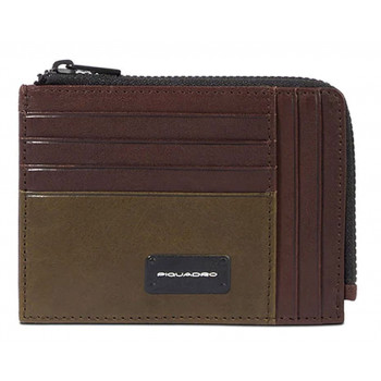 Кредитниця Piquadro Harper (AP) Green-Brown PU1243APR_VETM