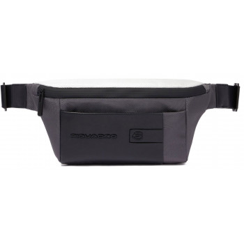 Сумка на пояс Piquadro Brief 2 Special (BR2S) Grey-Black CA2174BR2S_GRN