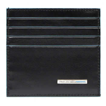 Кредитница Piquadro Blue Square (B2) Black PP6553B2R_N