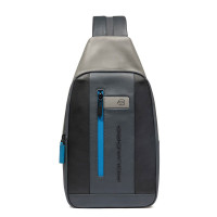 Монорюкзак Piquadro Urban (UB00) Black-Grey CA6540UB00_NGR