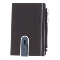 Кредитниця Piquadro Black Square (B3) Dark Brown PP5585B3R_TM