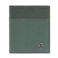 Портмоне Piquadro Black Square (B3) Green-Green PP1518B3R_VEVE