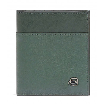 Портмоне Piquadro Black Square (B3) Green-Green PP1518B3R_VEVE