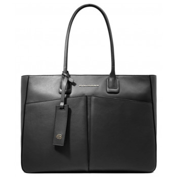 Женская сумка Piquadro Ashley (W134) Black BD6538W134_N