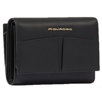 Портмоне Piquadro Ashley (W134) Black PD6471W134R_N