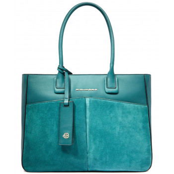 Женская сумка Piquadro Ashley (W134) Teal BD6461W134_OT