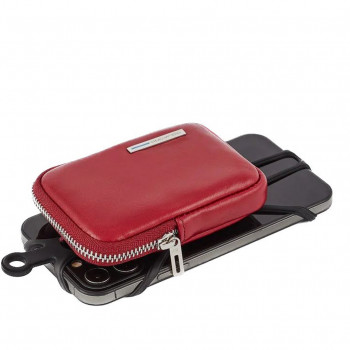 Сумочка для смартфона Piquadro Blue Square (B2) Red AC5622B2R_R