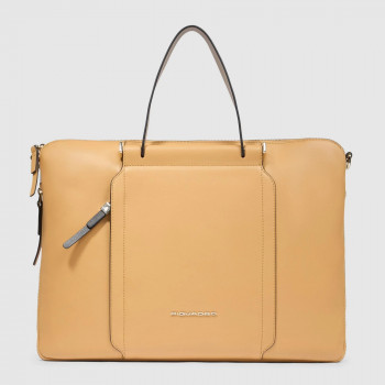 Женская сумка Piquadro Circle (W92) Yellow-Beige CA4021W92_GBE