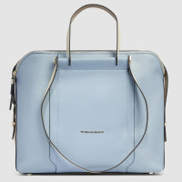 Женская сумка Piquadro Circle (W92) Blue-Beige BD4574W92_AZBE2
