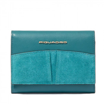 Портмоне Piquadro Ashley (W134) Teal PD5216W134R_OT