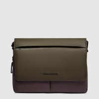 Сумка для ноутбука Piquadro Harper (AP) Green-Brown CA6785AP_VETM