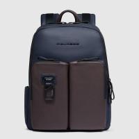 Рюкзак для ноутбука Piquadro Harper (AP) Blue-Dark Brown CA3869AP_BLUTM