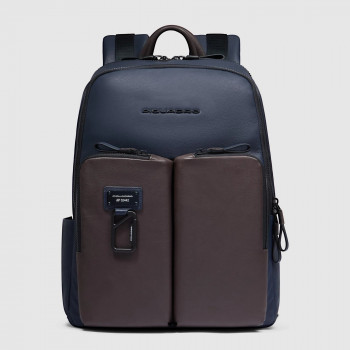 Рюкзак для ноутбука Piquadro Harper (AP) Blue-Dark Brown CA3869AP_BLUTM