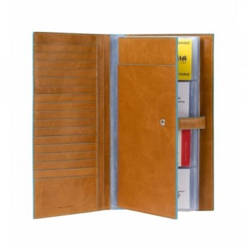 Визитница Piquadro Blue Square (B2) 12.5х26х2 см Визитница Piquadro Blue Square (B2) 12.5х26х2 см