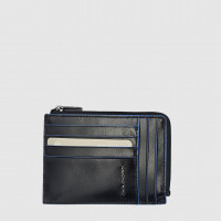 Кредитница Piquadro Blue Square (B2) Black PU1243B2R-N