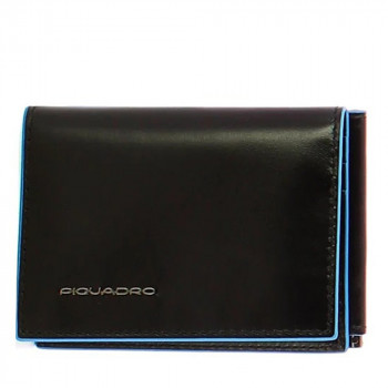 Портмоне Piquadro Blue Square (B2) Black PU3890B2R-N