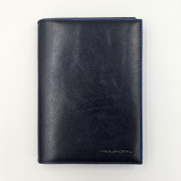 Обложка для паспорта Piquadro Blue Square (B2) Navy Blue PP5246B2R_BLU2