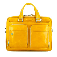 Сумка для ноутбука Piquadro Blue Square (B2) Yellow CA2849B2-G